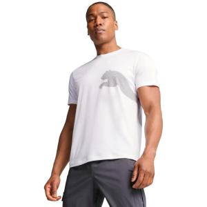 imagePUMA Mens Train All Day Big Logo TShirtPuma White Ss25