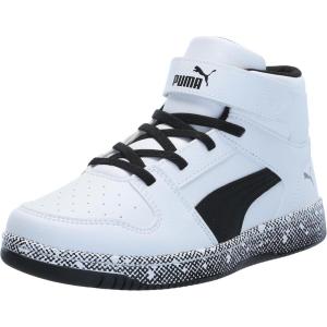 imagePUMA Toddler Boys Rebound Layup Sl V Slip On Sneakers Shoes Casual  WhiteWhiteBlack