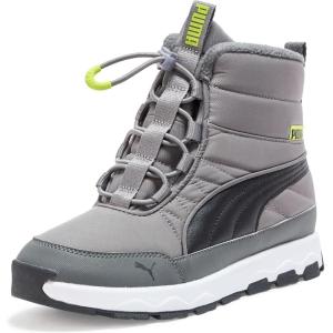 imagePUMA UnisexChild Evolve Boots SnowCast Ironblacklime Smash Ah25