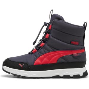 imagePUMA UnisexChild Evolve Boots SnowGalactic Graytart Cherrypuma Black