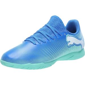 imagePUMA UnisexChild Future Play Indoor Training SneakerHyperlink Bluemintpuma White