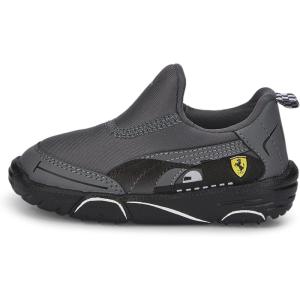imagePUMA UnisexChild Scuderia Ferrari Slip on Shoes SneakerSmoked Pearlpuma Black