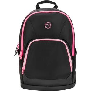 imagePUMA Womens Juniper Backpack BlackSunstruck Pink LargeBlackSunstruck Pink