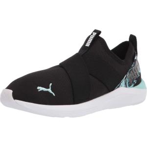 imagePUMA Womens Prowl Slip On Cross Trainer SneakerMarble Blackaruba Bluewhite