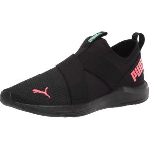 imagePUMA Womens Prowl Slip On Cross Trainer SneakerPuma Black Ignite Pink Green Glimmer