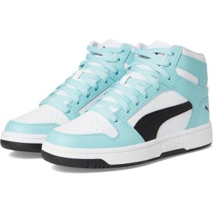 imagePUMA Womens Rebound Layup Mid Shoes SneakerPuma WhitePuma BlackSafe Lake