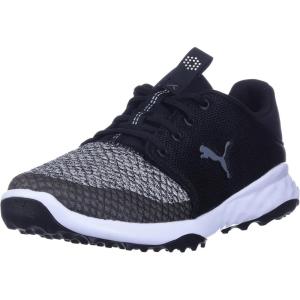 imagePuma Golf Mens Grip Fusion Sport Golf ShoePuma BlackQuiet Shade
