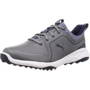 imagePuma Golf Mens Grip Fusion Sport Golf ShoeQuiet Shade Peacoat