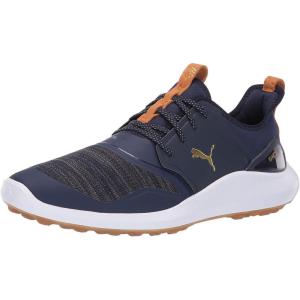 imagepumagolf Mens Ignite Nxt Lace Golf ShoePeacoatpuma Team Gold