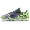 imagePUMA UnisexChild Future Play Firm Artificial Ground Soccer CleatsGray SkiesElektro PurpleFizzy ApplePuma White