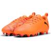 imagePUMA UnisexChild Future Play Firm Artificial Ground Soccer CleatsHeat Fireblackravish Ah25