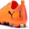 imagePUMA UnisexChild Future Play Firm Artificial Ground Soccer CleatsHeat Fireblackravish Ah25
