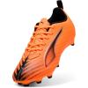 imagePUMA UnisexChild Ultra Play Firm Artificial Ground Soccer Cleats SneakerHeat Fireblackglowing Red Ah25